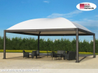 Pavillon 7 5x5 5 Überdachung Sonnenschutz Festzelt Terrassenüberdachung Pvc