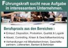 Erfahrene Führungskraft sucht interessantes Unternehmen